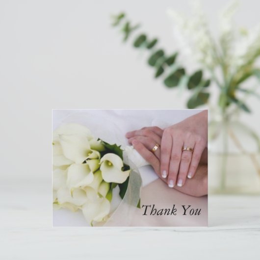 Bedankt Briefkaart (Staand voorkant)