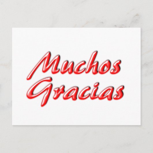 Bedankt Briefkaart (Voorkant)