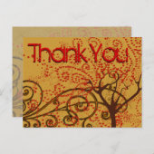 Bedankt Briefkaart (Voorkant / Achterkant)