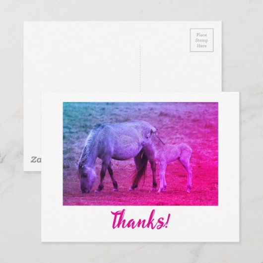 Bedankt Briefkaart (Voorkant / Achterkant)