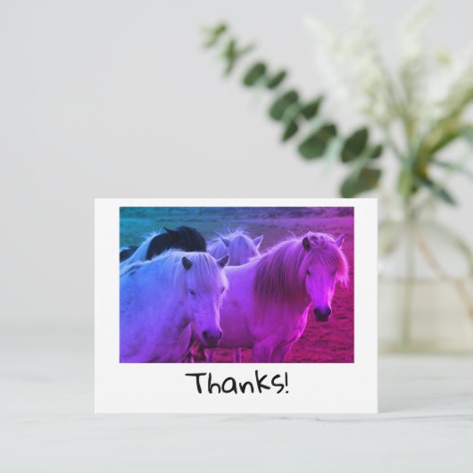 Bedankt Briefkaart (Staand voorkant)