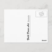 Bedankt Briefkaart (Achterkant)