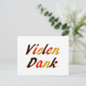 Bedankt Briefkaart (Staand voorkant)