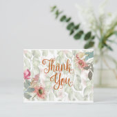 Bedankt Briefkaart (Staand voorkant)