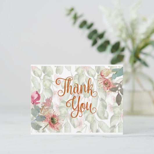 Bedankt Briefkaart (Staand voorkant)