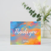 Bedankt Briefkaart (Staand voorkant)