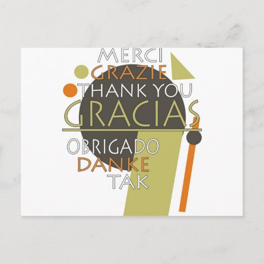 Bedankt Briefkaart (Voorkant)