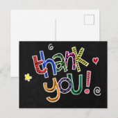 Bedankt Briefkaart (Voorkant / Achterkant)