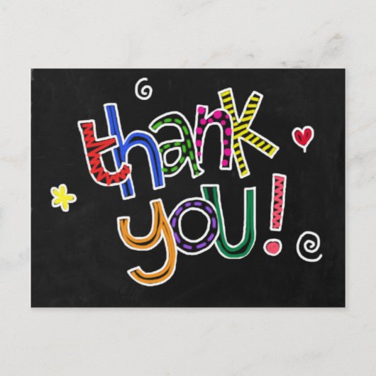 Bedankt Briefkaart (Voorkant)