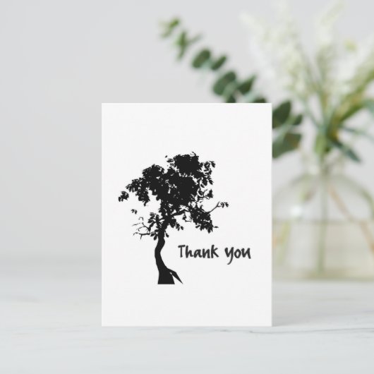 Bedankt Briefkaart (Staand voorkant)