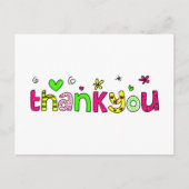 bedankt briefkaart (Voorkant)