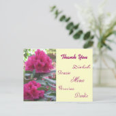 Bedankt Briefkaart (Staand voorkant)