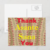Bedankt Briefkaart (Voorkant / Achterkant)