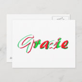 Bedankt Briefkaart (Voorkant / Achterkant)