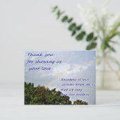 Bedankt_Briefkaart Briefkaart (Staand voorkant)