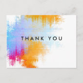 Bedankt Briefkaart gepersonaliseerd (Voorkant)