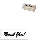 "Bedankt" bruiloft | Verjaardag | Elke gelegenheid Rubberstempel (Gestempeld)