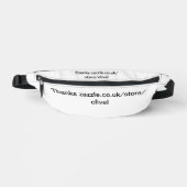 bedankt bumbag heuptasje (Voorkant)