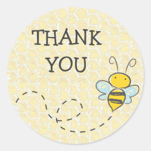 Bedankt Bumble Bee Sticker