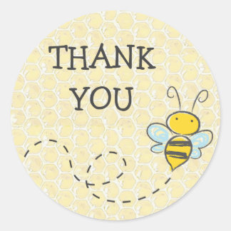 Bedankt Bumble Bee Sticker