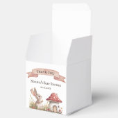 Bedankt Bunny Baby shower gunstbox Bedankdoosjes (Geopend)