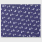 Bedankt Buurman! met Sterren Cadeaupapier (Vlak)