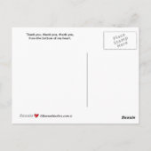 Bedankt_C_ Ansichtkaart Briefkaart (Achterkant)