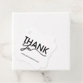 Bedankt, cadeaubonnen, Labels, zakelijke verpakkin Bedankjes Labels (In situ)