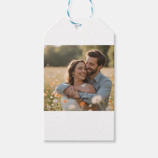 Bedankt Cadeaulabel (Voorkant)