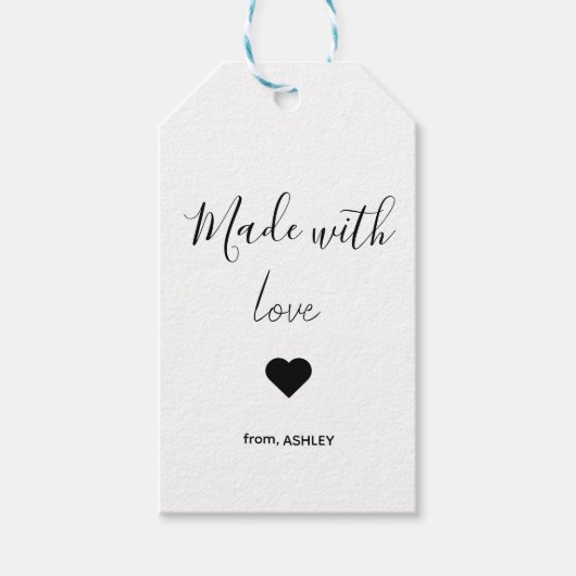 Bedankt Cadeaulabel (Voorkant)