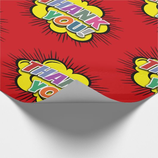 Bedankt Cadeaupapier (Hoek)