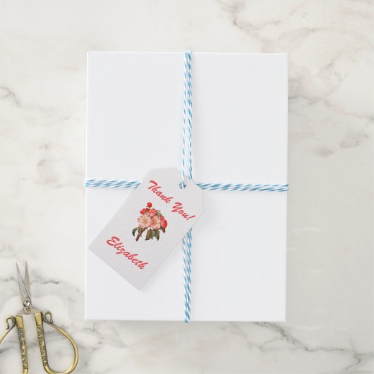 bedankt cadeautjes Labels Cadeaulabel (Met Touw)