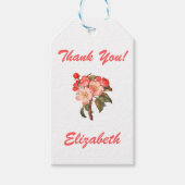  bedankt cadeautjes Labels Cadeaulabel (Voorkant)