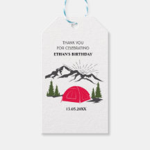 Bedankt Camp Verjaardag Jongen