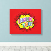 Bedankt Canvas Afdruk (Insitu (Houten vloer))