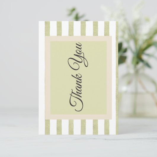 Bedankt Card Het vriendelijke pakket (Staand voorkant)