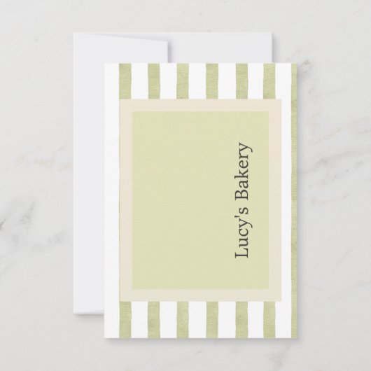 Bedankt Card Het vriendelijke pakket (Achterkant)