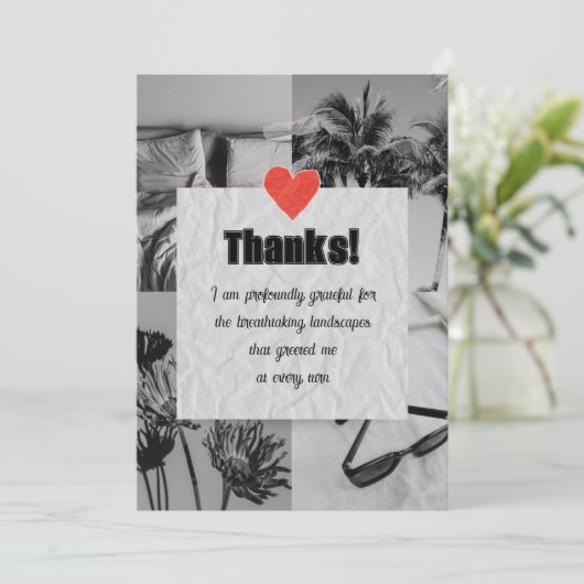 Bedankt Card – Small Business - (Staand voorkant)