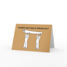 Bedankt Card voor alles wat je doet.