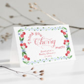 Bedankt Cherry Much Blue trendy Bedankt kaart