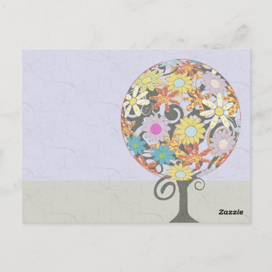 Bedankt Cirkel van Liefde Briefkaart (Achterkant)