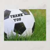 Bedankt Classic Voetbal Briefkaart (Voorkant)