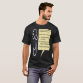 Bedankt Clippy. T-shirt (Voorkant volledig)