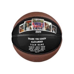 Bedankt Coach, Aangepaste 5 foto's & teamgenoten n Basketbal