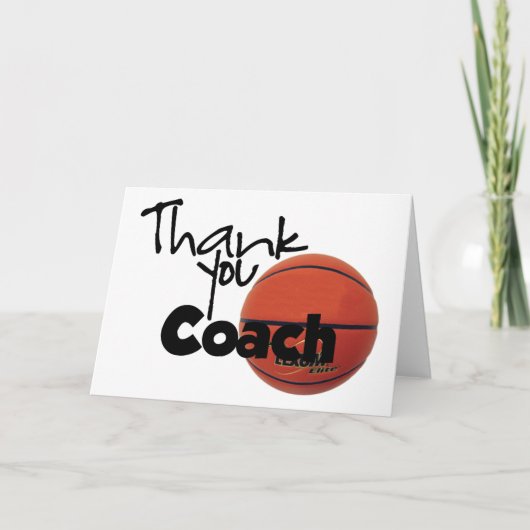 Bedankt Coach, Basketball (Voorkant)