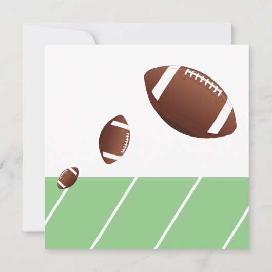 Bedankt Coach Football Speler Extra Size (Achterkant)