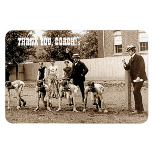 Bedankt Coach.  fotocadeau Magnet Magneet