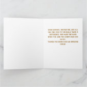 Bedankt Coach Grote Kaart met Team Naam Foto (Binnen)