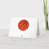 Bedankt Coach Hartelijk dank voor Basketball Coach (Achterkant)