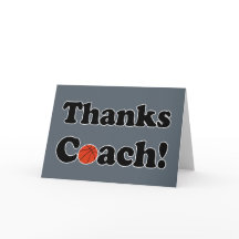 Bedankt Coach Hartelijk dank voor Basketball Coach
